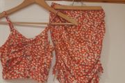 girls skirt and top