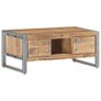 Coffee Table 95x50x40 cm Rough Mango Wood Image 9