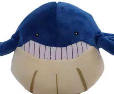 Pokemon Wailmer h 22cm w 26cm Plush Toy