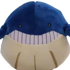 Pokemon Wailmer h 22cm w 26cm Plush Toy