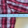 Vintage Levis Red Check Shirt Size M Mens - Pearl Snap Image 3