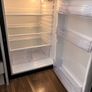 Whirlpool black small fridge Image 2