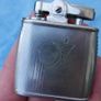 Ronson Victory 1950s Lighter, Mid Century with unusual Letter R lever to control the  flame. Image 6
