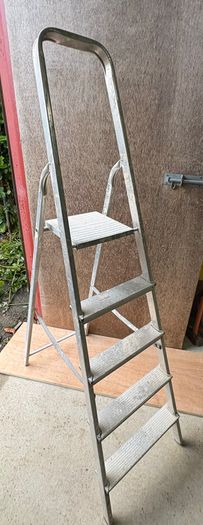 Aluminium 5 Step Ladder - Lightweight