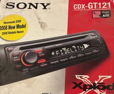 Sony Cdx-gt121