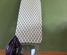 Ironing board & iron