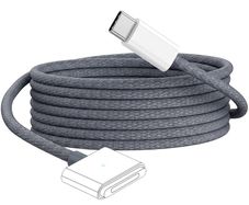 140W USB C to Magnetic 3 Cable 2M Fast Charging Magnetic Charger Cord | Compatible with MacBook Air 13/15 Inch(M2, M4, 2025), MacBook Pro 14/16 Inch (M1/M2/M3 Pro/Max 2021-2024),Strong Magnet