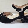 PieSanto Spanish real leather black stud sandals brand new & boxed size 34 EU 2 UK SALE need to be gone Image 3
