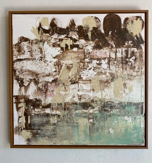 Original Abstract Painting Dublin Painting Quiet Living Art