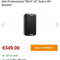 ALTO TS412 Speakers & Bags