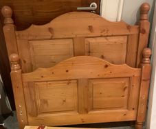Extremely Solid Single Wooden Bed Frame - Can Deliver