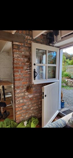 Solid Hardwood Cottage Half Doors