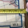 2 large vintage maps Europe and world exploration wall art Image 6