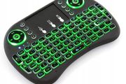 New 2.4 GHz Wireless Keyboard 92 Keys Touchpad Mouse Smart TV PC USB Modem #883