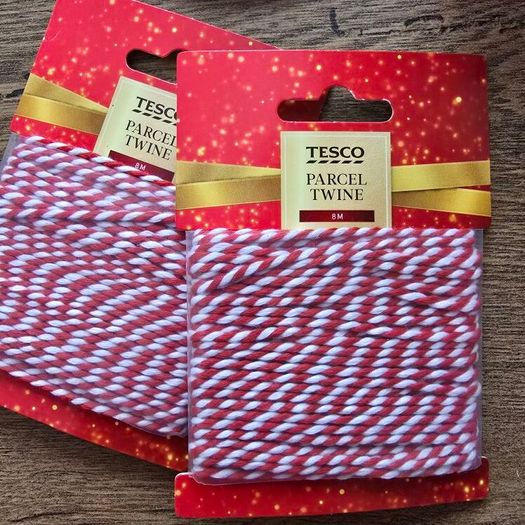 Christmas ribbon and twine
