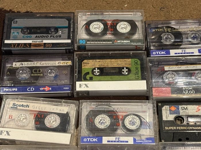 Various Audio cassettes including originals