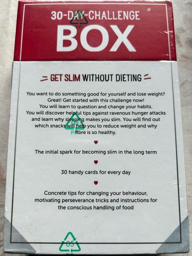 Get Slim - 30 Day Challenge Box