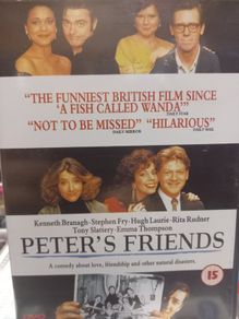 Peter's Friends Dvd Kenneth Branagh Hugh Laurie Stephen Fry Tony Slattery Comedy Movie