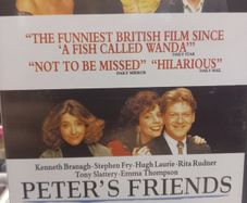 Peter's Friends Dvd Kenneth Branagh Hugh Laurie Stephen Fry Tony Slattery Comedy Movie