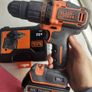 2 speed hammer drill with the set of drill bits Image 5