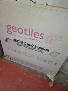 90x90 polished porcelain tiles (35 per m2)also in matt