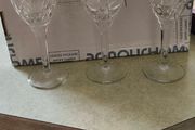 Waterford Crystal John Rocha Signature White  Wine Glasses 21 x 7.5 cm. 3 in total at 50.00 euro each. or all 3 as one lot for 140.00 euro .