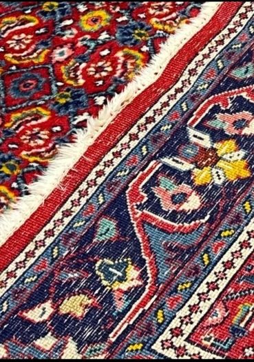 Two Beautiful  Persian Bidjar Hand Knotted Rugs Carpets
