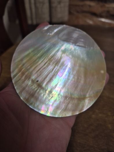 Vintage Mother of Pearl Goddess scene Thailand