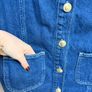 denim dress Image 2