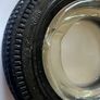 Goodyear tyre glass ashtray,,collectors item,,1960,70s,,hard to come by,,see pictures for condition ,sold as is ,little chip on the rim underneath,,wouldn't notice from top ,sold as seen Image 5
