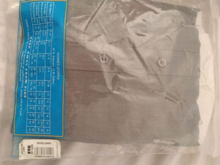 School uniform 6 to 7 and 7 to 8 years brand new with tag in wrapper