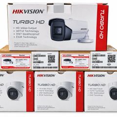 Hikvision 5MP CCTV Cameras and Junction Boxes