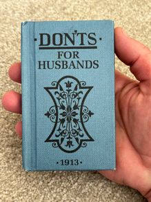 Pocket sized Guide Don'ts for Husbands Book