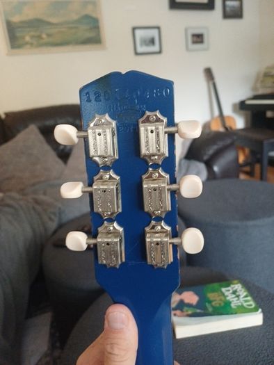 2011 Gibson Melody Maker Les Paul  Satin Blue  USA Made