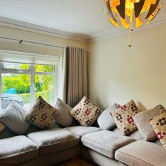 Large L shape corner sofa