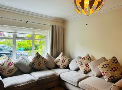 Large L shape corner sofa