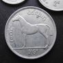 1939 Irish Republic. Set of 3 Silver Coins: Half Crown&Florin&Shilling Image 2