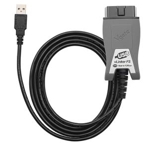 Vgate Vlinker FS ELM327 USB FORScan OBD2 Automotive Scanner OBD2 Car Diagnostic Tools MS/HS CAN PK OBDLink EX For Mazda For Ford