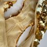 Vintage Leg Avenue Gold Sequin Hotpants Size S Image 10