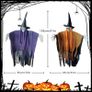 Halloween Witch Decor Ghosts Outdoor, 2PCS Witch Arm Bendable 41 in Creepy Scary Props for Wall Yard House Decoration Garden Patio Lawn Garden Decor Outdoor Party (lighted eyes) Image 2