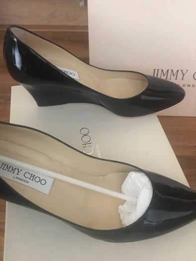 Jimmy Choo wedge pumps . Size .37, 5 . New