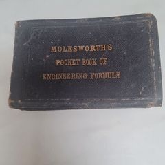 Antique engineering book