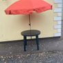 Garden table and parasol Image 4