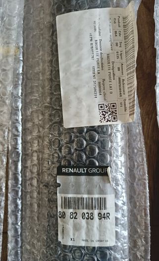 Genuine Renault Kangoo Mk2 Door Moulding / Protection Trim Strip Set (4 Pieces) OEM
