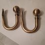 Brass Curtain Holder Back Image 3