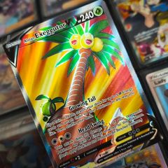 Alolan Exeggutor V ! Ultra Rare ! from Pokemon GO Set !