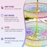 Resin Crystal Clear Kit -16oz /474ml Casting Resin for Jewellery DIY Art Resin Coating Easy Cast Epoxy, with Instructions/Bonus Sticks/Graduated Cups/Beak Cover/Dropper/Gloves Image 4