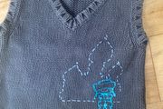Unisex cotton knitted tank top Compagnie des Petits  12-18 months