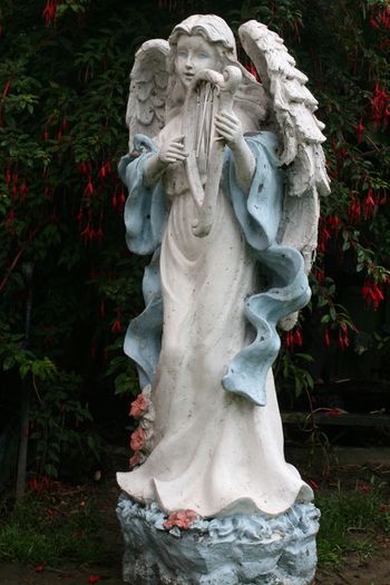 Outdoor Statue of an Angel made from Fiberglass 40"