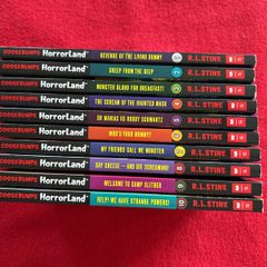 Goosebumps book set